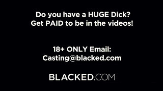 Blacked - Clea Gaultier a óriási csöcsű francia fiatal
