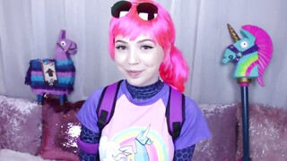 Fortnite cosplayes gádzsi orálozza a műfaszokat