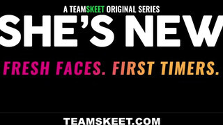 Óriási popós fiatal nőci a castingon - TeamSkeet