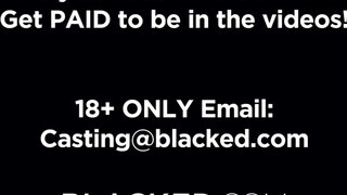 BLACKED - Diamond Banks muffját gigászi farokkal basszák