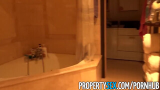 PropertySex - csábos néger ingatlanos és a vásárló
