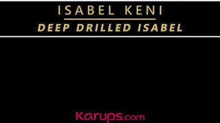 Isabel Keni megbaszva gigászi dákóval - Karups
