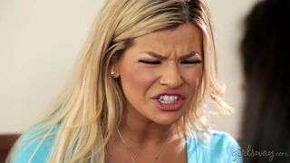 Abby Lee Latin Amerikai és Adriana Sephora forró zsenge lezbi játékai